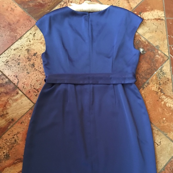 J.Crew Sapphire Blue Cocktail Dress (NWT) - Picture 3 of 8